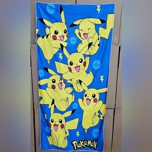 Pikachu beach towel